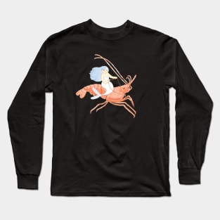 The magnificent shrimp rider Long Sleeve T-Shirt